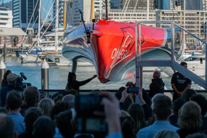 Emirates Team New Zealand launche ‘Te Rehutai”