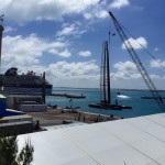 Mise a l’eau mercredi pour sortie d’entraînement de l’AC45 d’Artémis