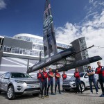 Land Rover BAR sailing team at their new home in Portsmouth